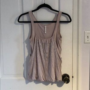 Beige tank top
